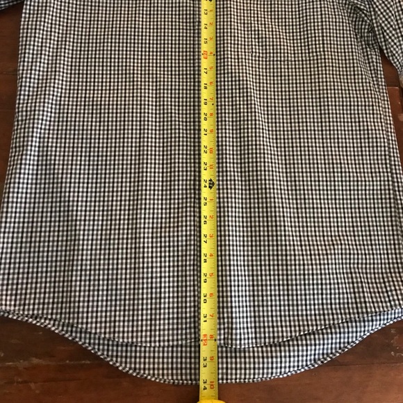 Van Heusen Men’s Regular Fit Shirt (Black/White) - Picture 7 of 7